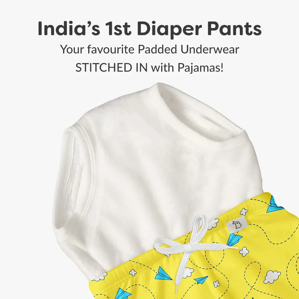 Diaper Pant + 12 Padded Underwear