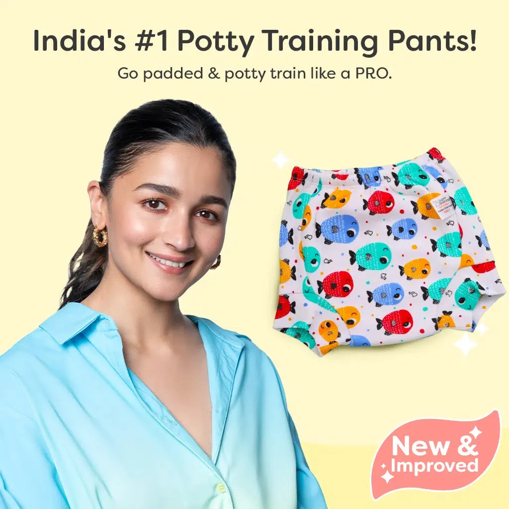 Diaper Pant + 12 Padded Underwear