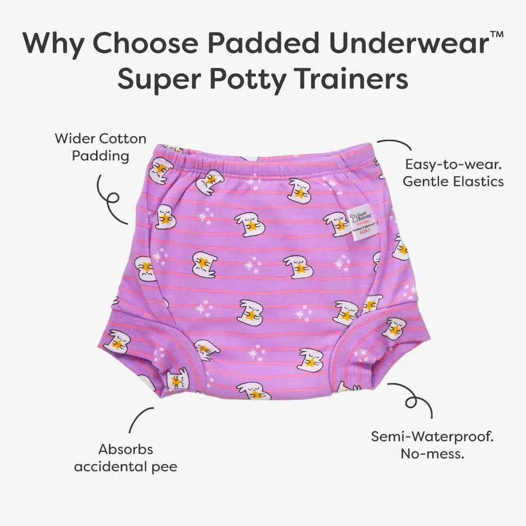 Diaper Pant + 12 Padded Underwear