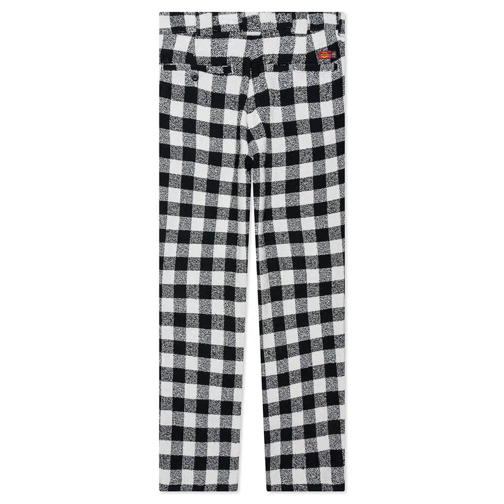 Dickies x Opening Ceremony Tweed Pants - Black/White Plaid