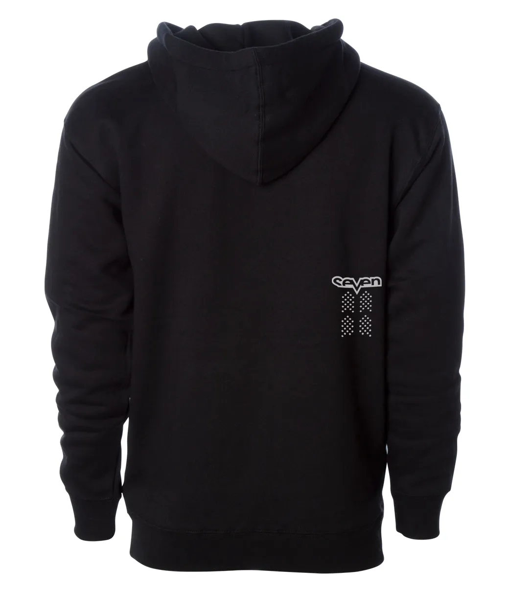 DOT HOODIE BLACK