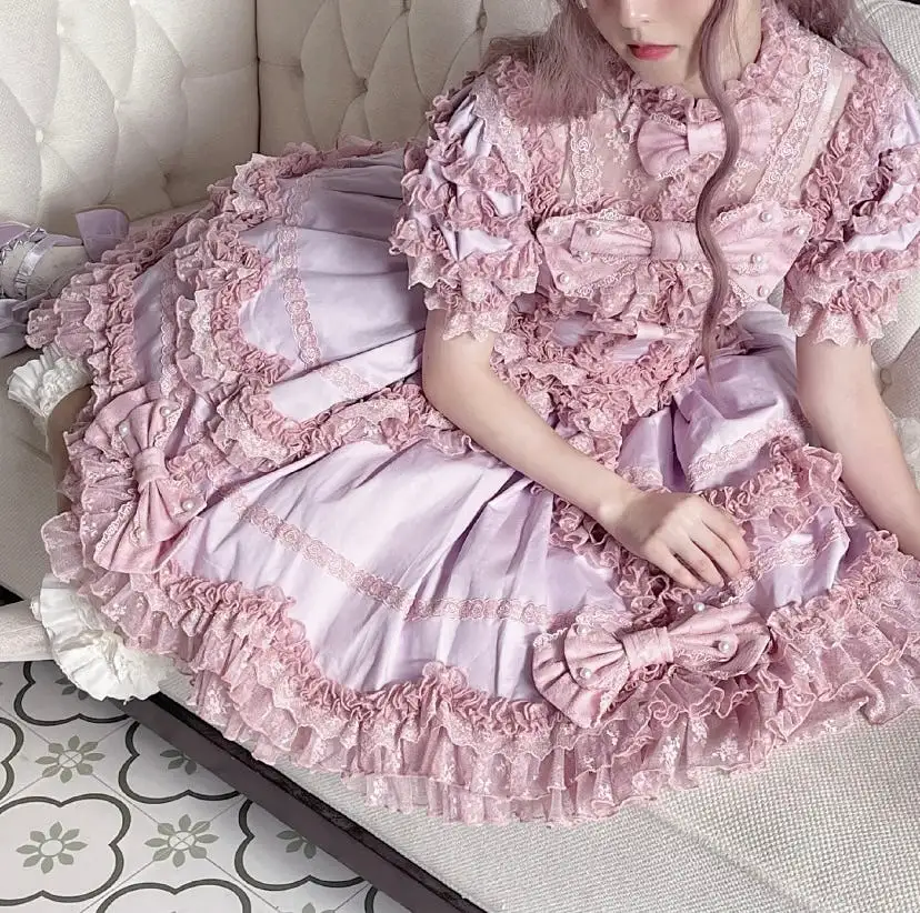 dreamy lace party romance prologue premium lolita dress