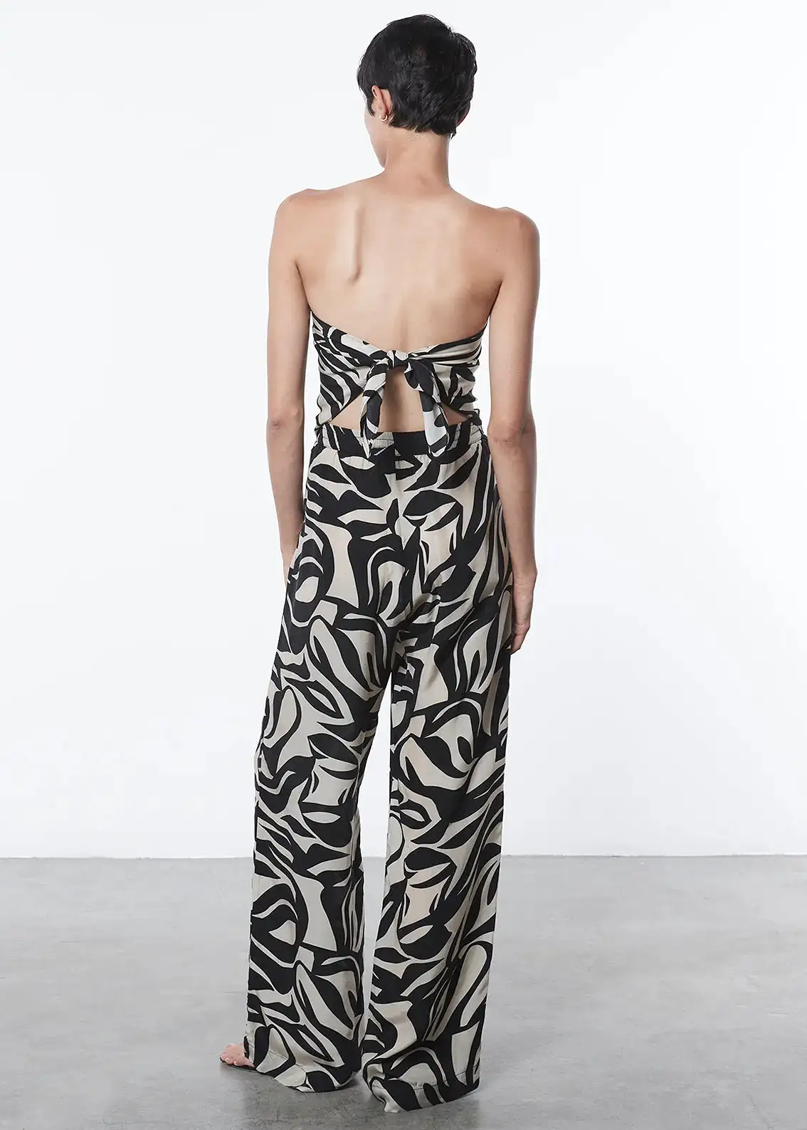 Enza Costa - Resort Pant - Abstract Tropical