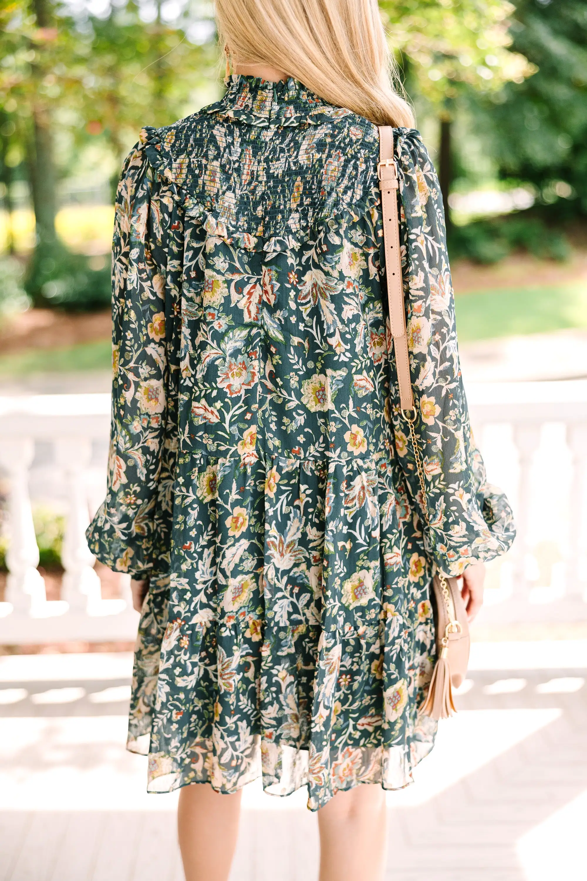 Fate: All A Dream Emerald Green Floral Dress