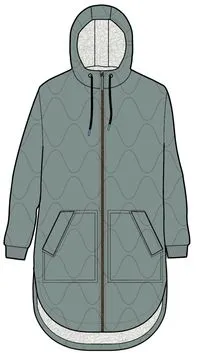 Flora 2.0 Recycelter Sherpa-gefütterte Parka - Arktis