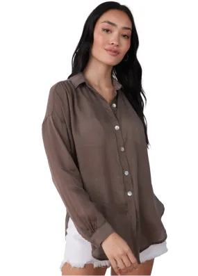 Flowy Shirt in Sierrra Brown