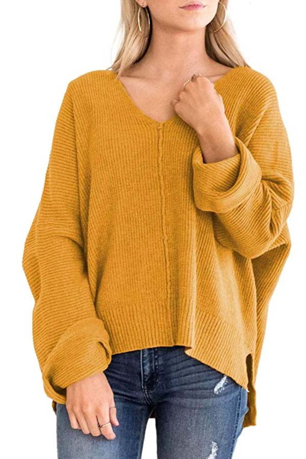 Free People Moonbeam V Neck Sweater