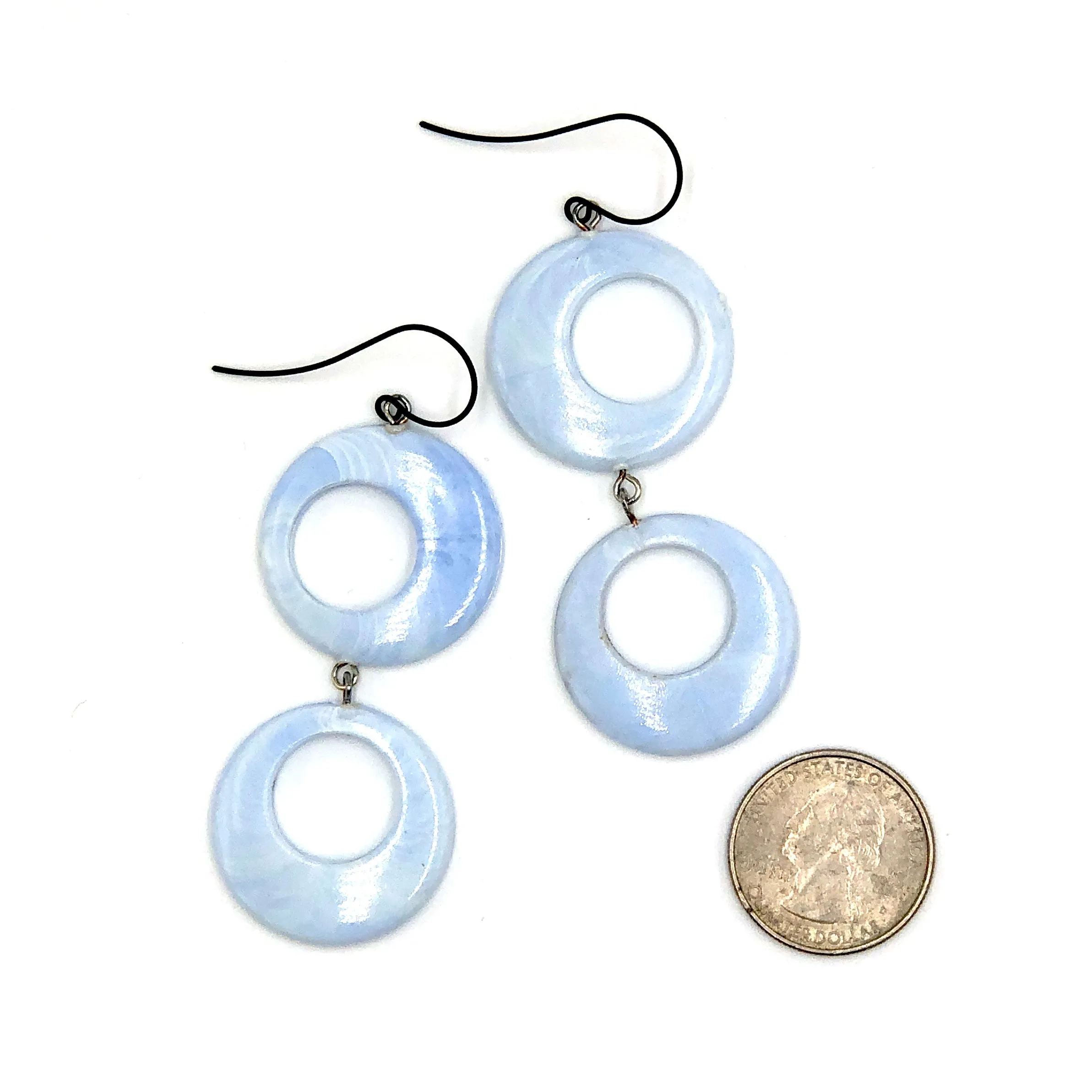 Frozen Blue Marcia Earrings