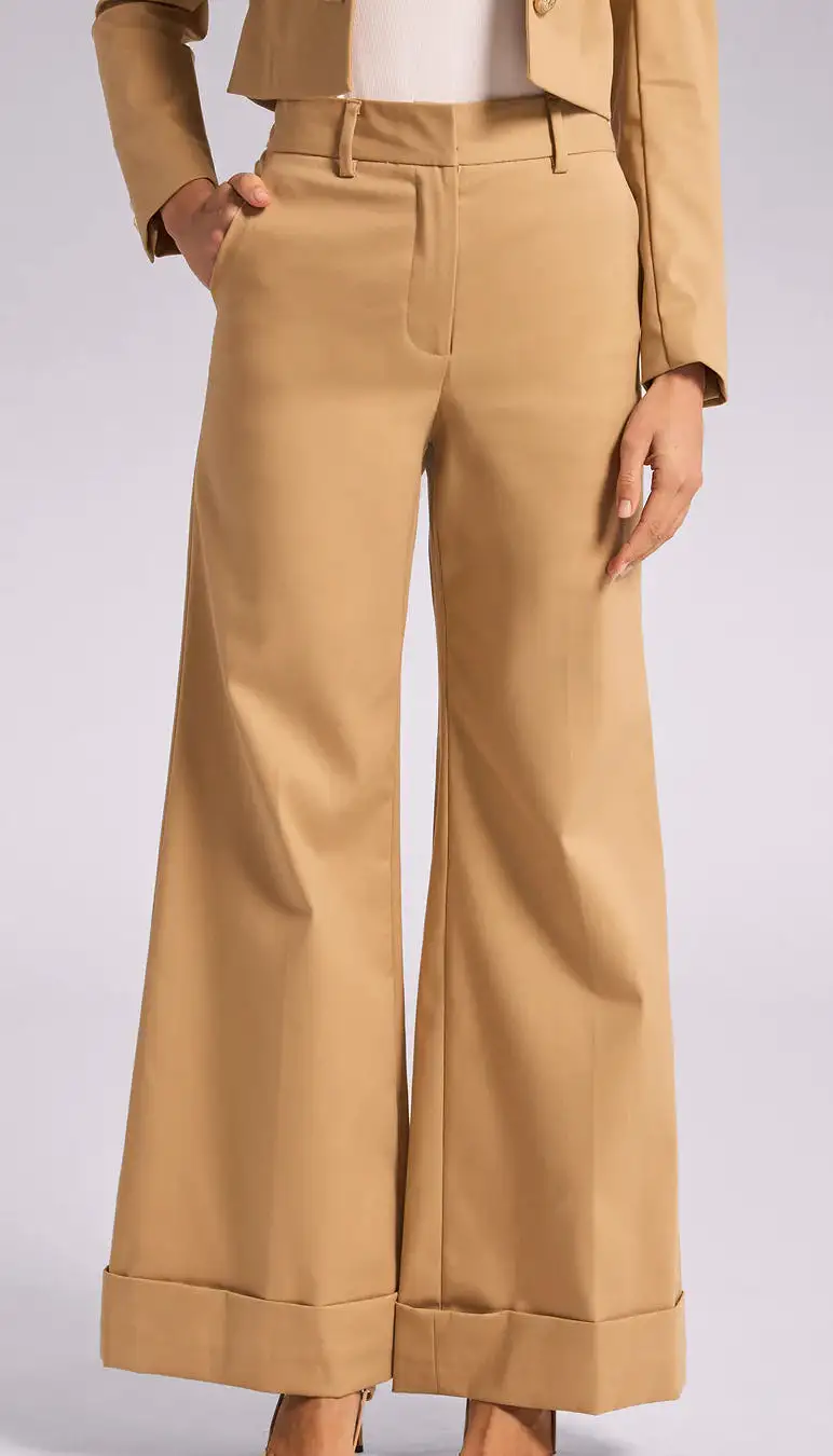 Generation Love - Mavis Gabardine Pants - Taupe