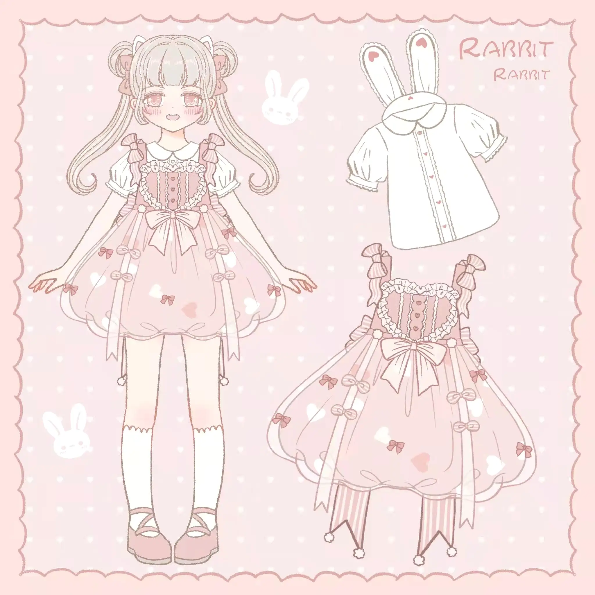 Girls’ neverland lolita dress