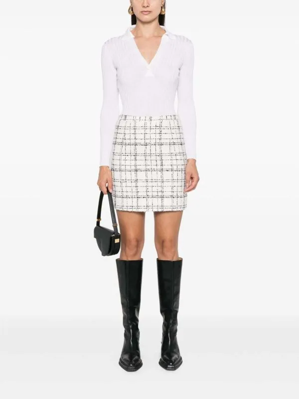 Iro Zuriel Tweed Mini Skirt