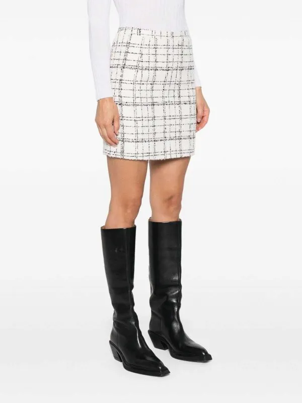 Iro Zuriel Tweed Mini Skirt