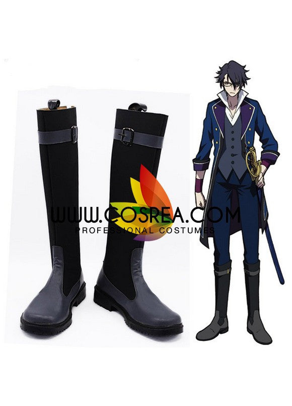 K Saruhiko Fushimi Cosplay Shoes