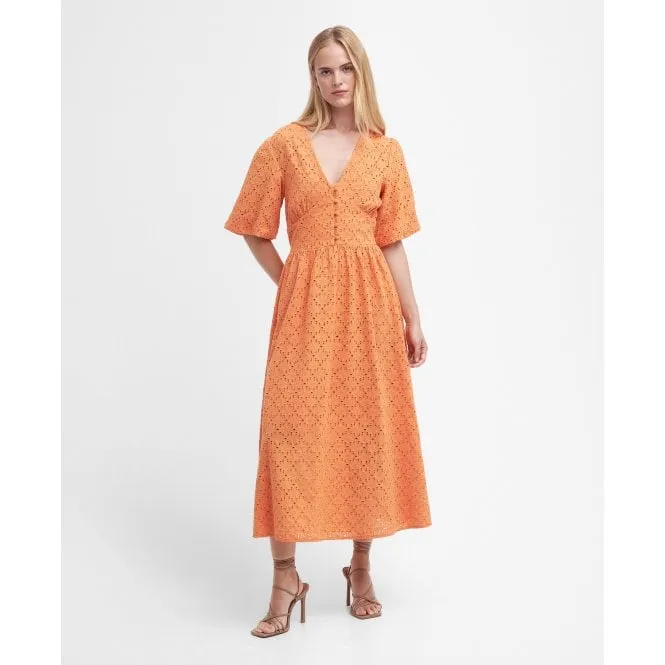 Kelley Broderie Anglaise Midi Dress