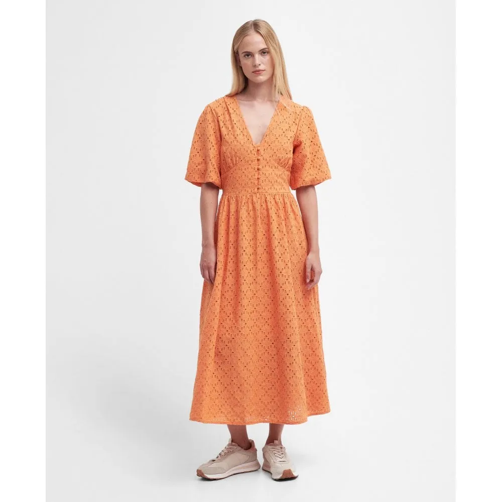 Kelley Broderie Anglaise Midi Dress