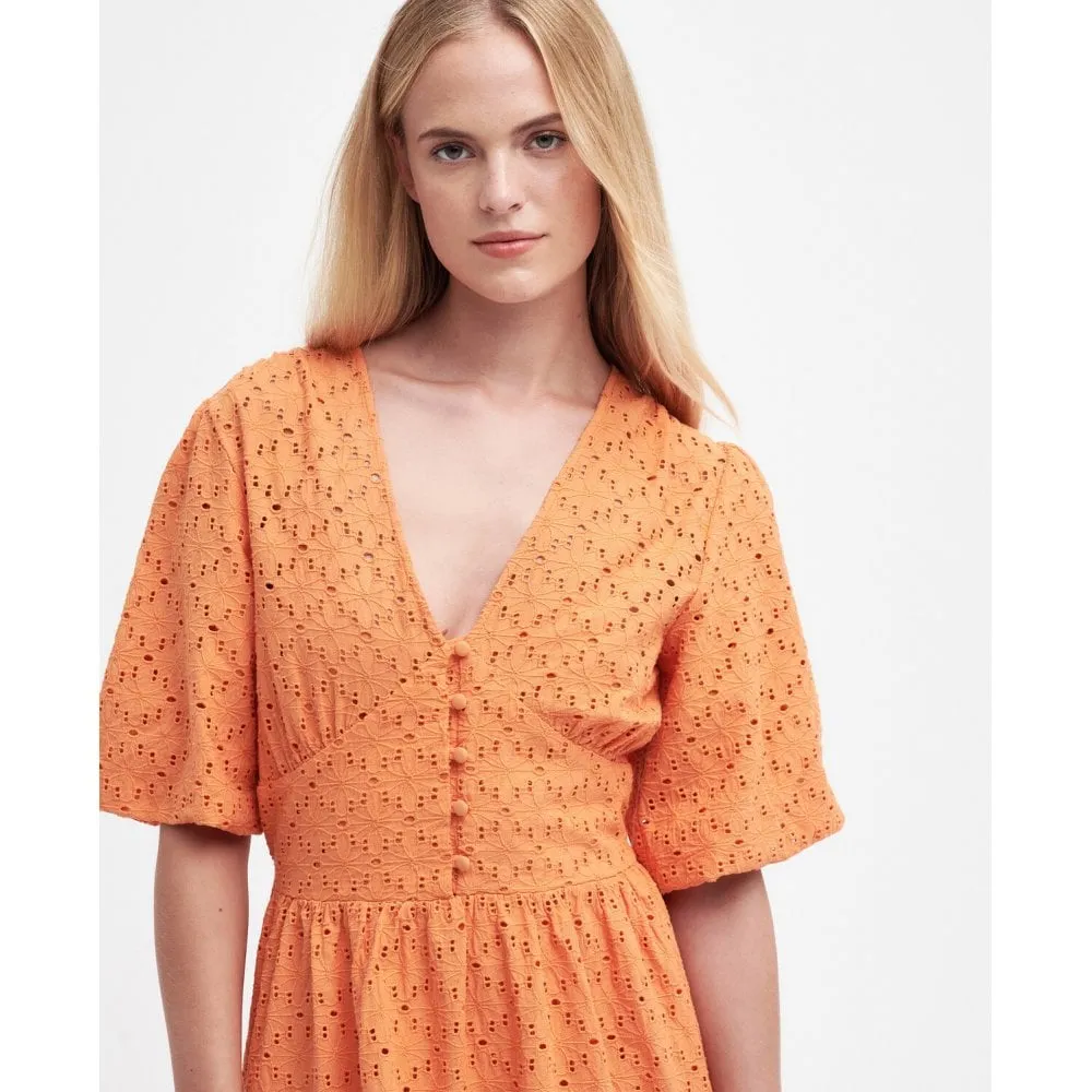 Kelley Broderie Anglaise Midi Dress