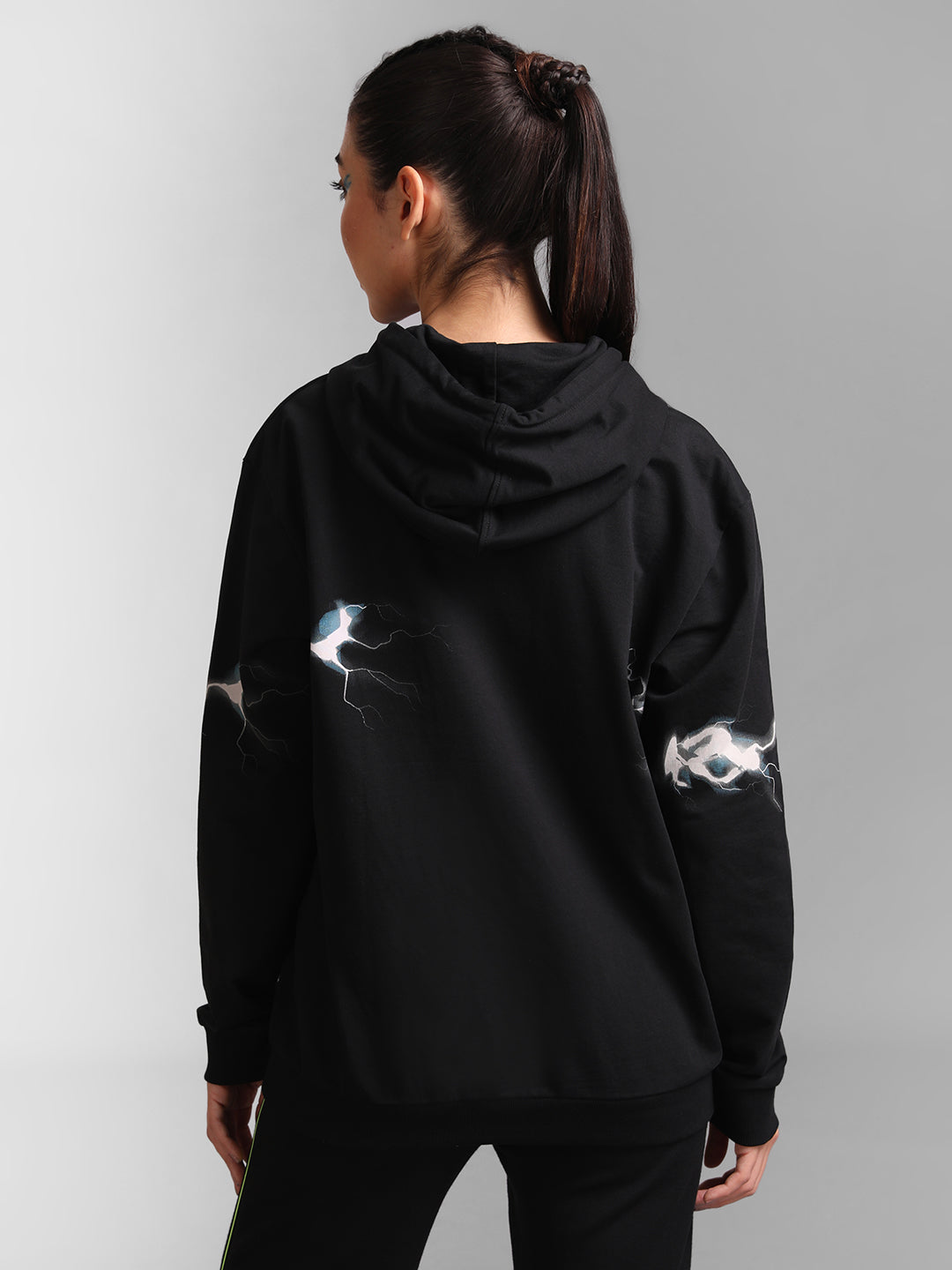 Kz07 Lightning Printed Hoodie