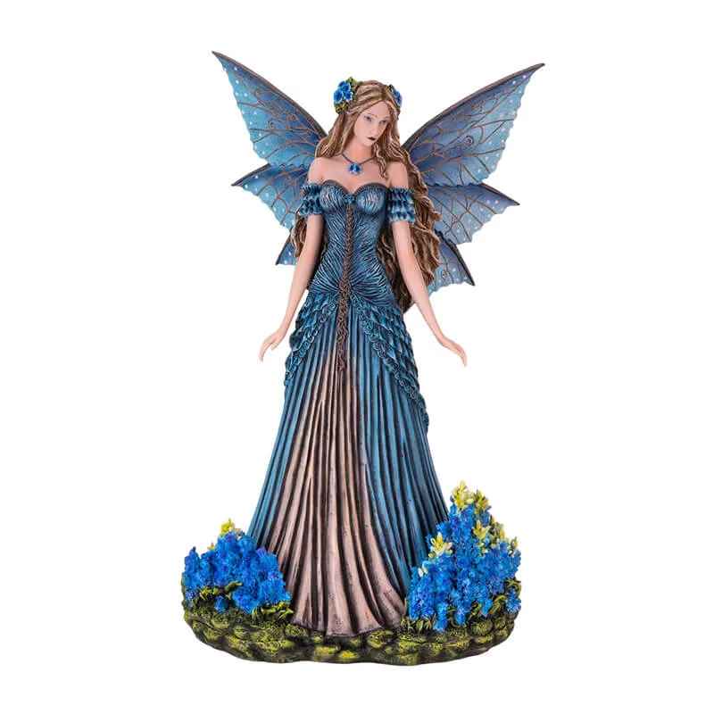 Lavender Blue Fairy Figurine