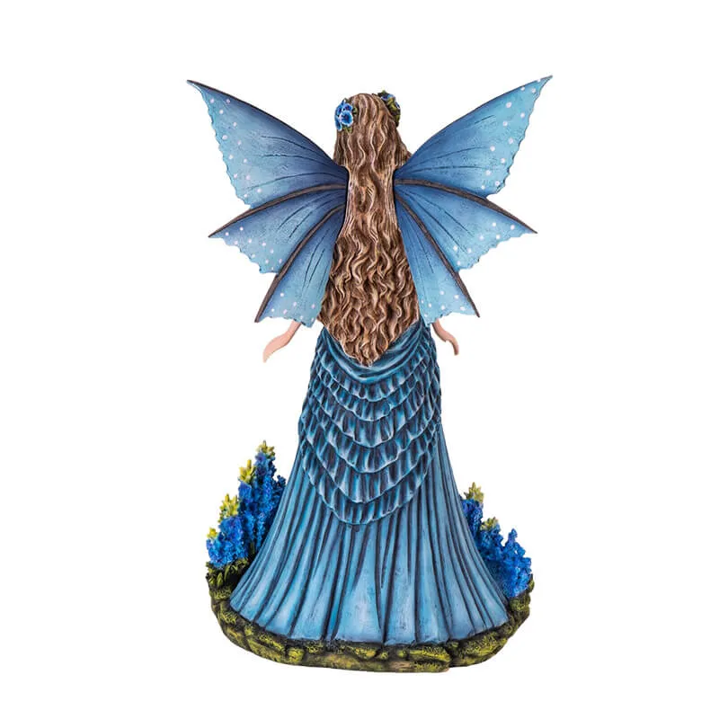 Lavender Blue Fairy Figurine