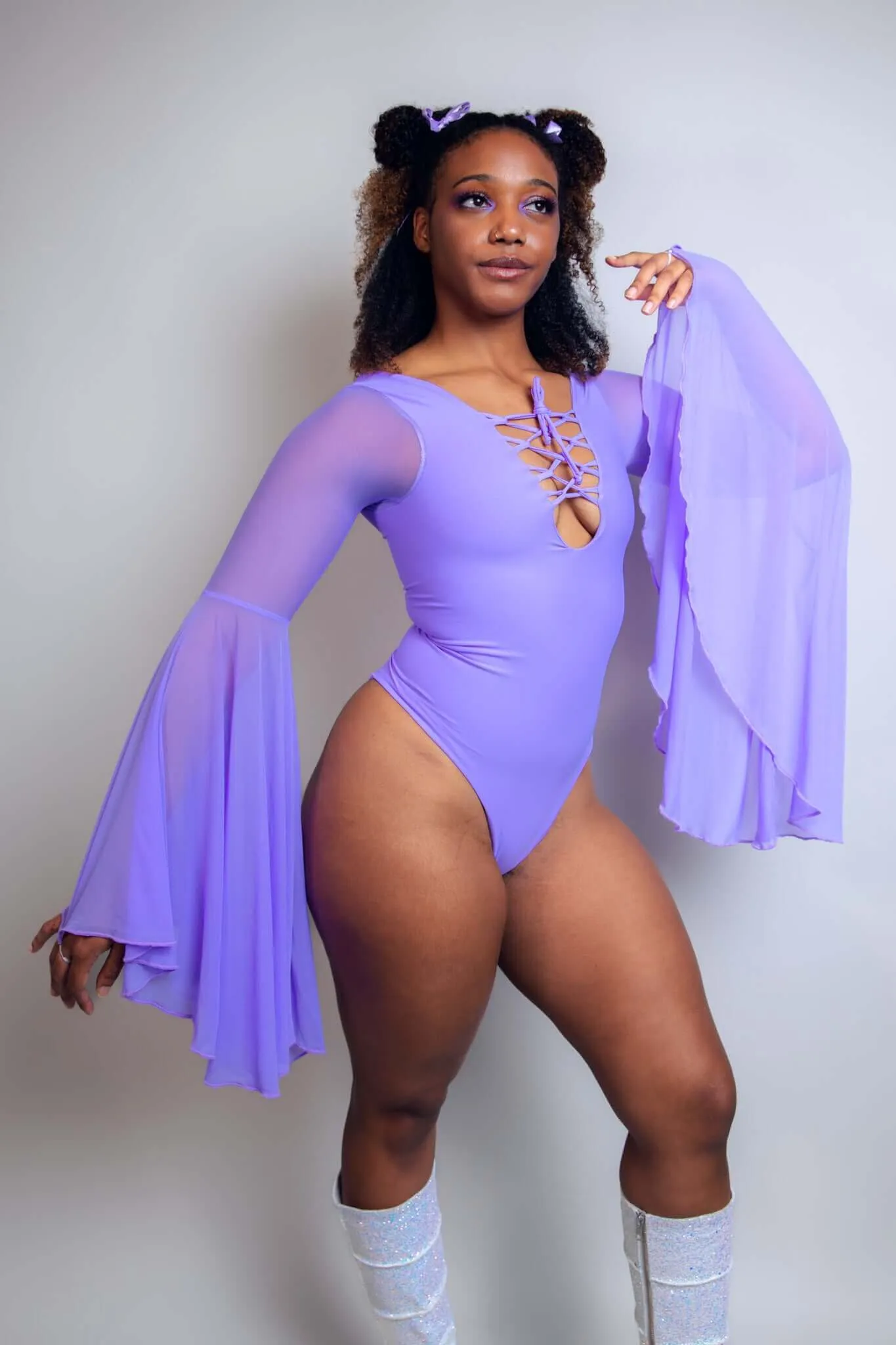 Lavender Goddess Bodysuit