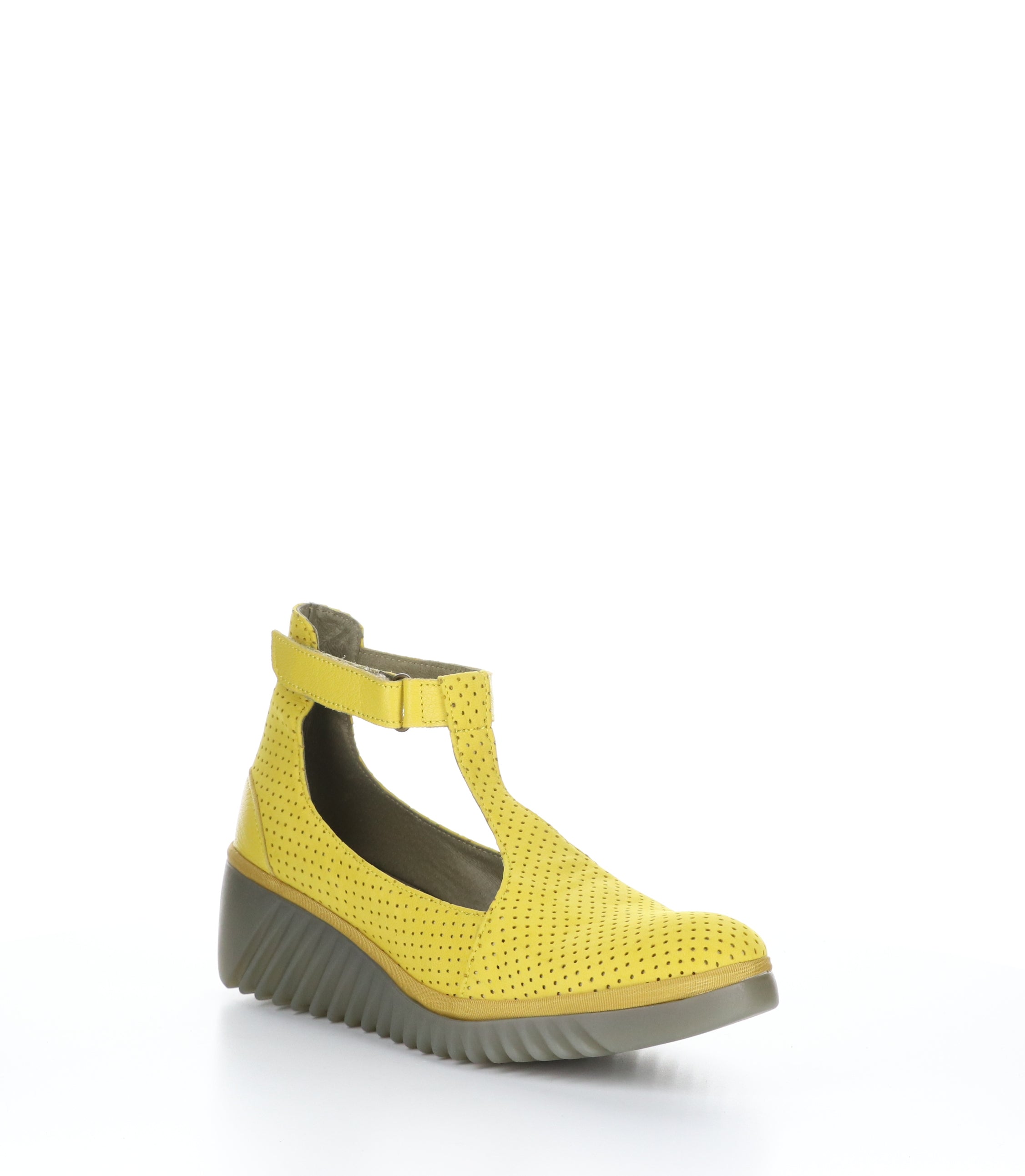 LEDA359FLY BRIGHT YELLOW Wedge Shoes