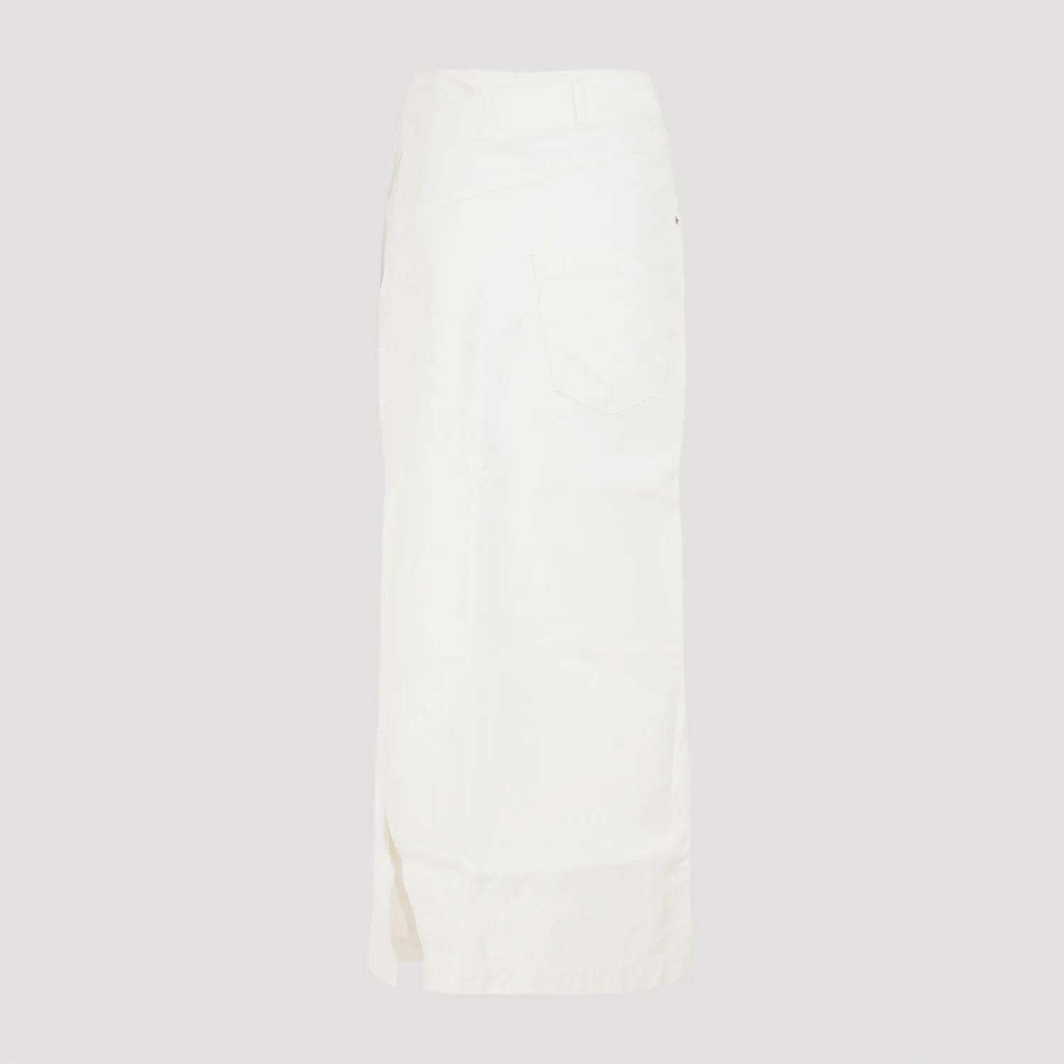 LOEWE Deconstructed Cotton Mini Skirt