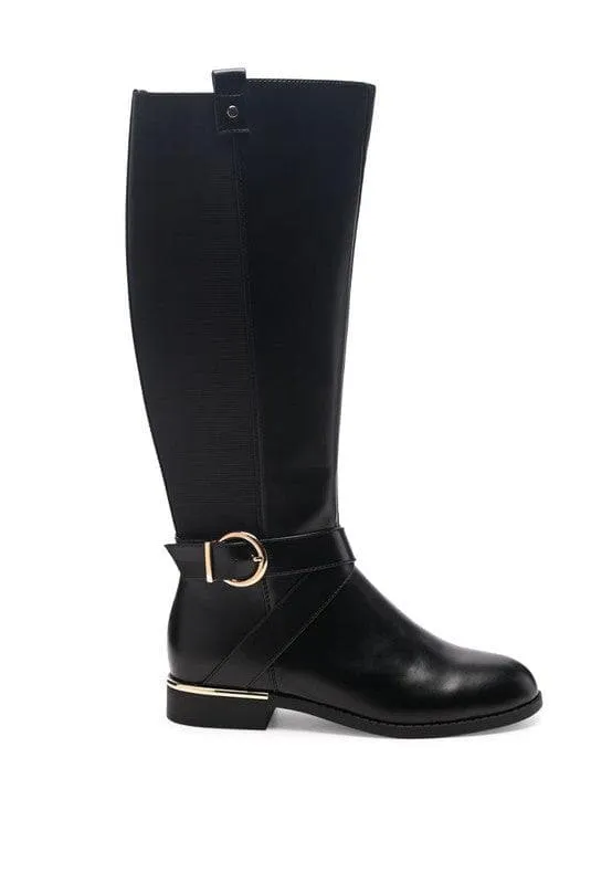 London Rag Snowd Beat Chill Knee High Boots