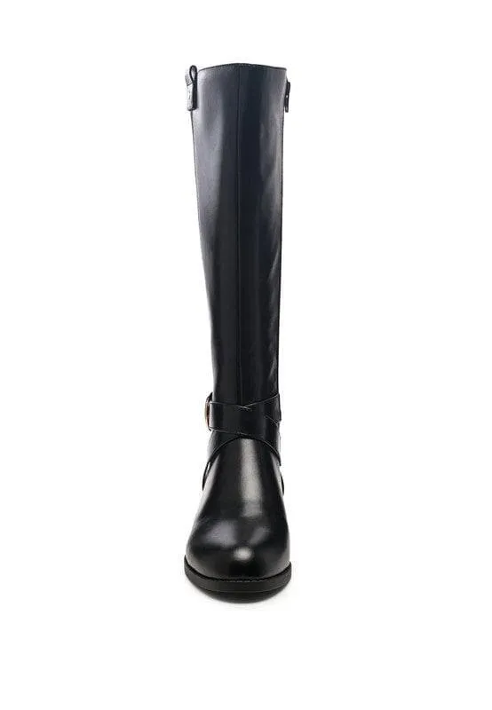 London Rag Snowd Beat Chill Knee High Boots