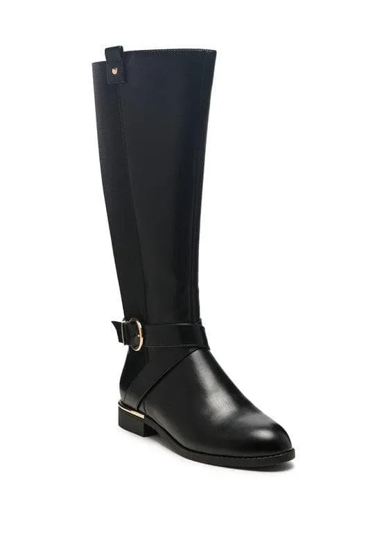 London Rag Snowd Beat Chill Knee High Boots