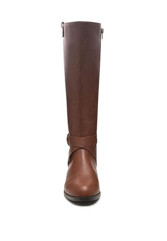 London Rag Snowd Beat Chill Knee High Boots