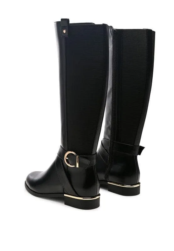 London Rag Snowd Beat Chill Knee High Boots