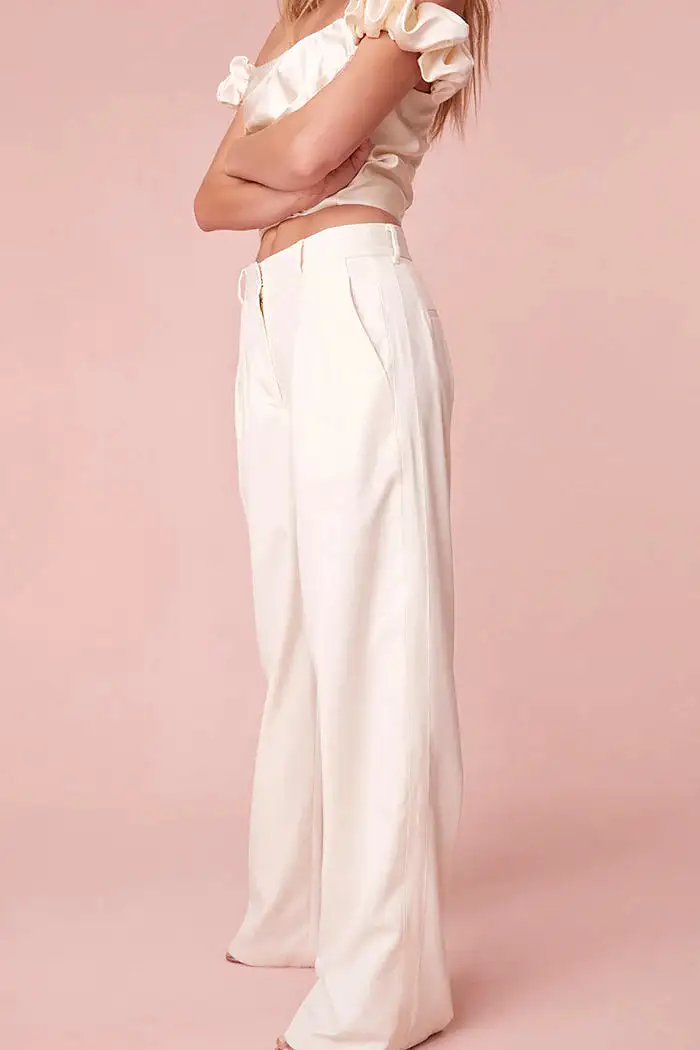 Loveshackfancy - Adams Pants - Antique White