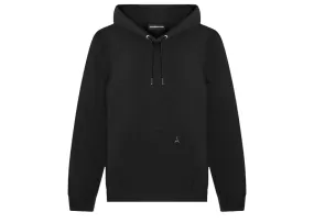 Maniere De Voir ternel Neoprene Regular Fit Hoodie Black