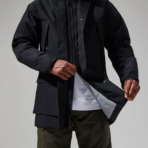 Men's Breccan Insulated Parka - Black