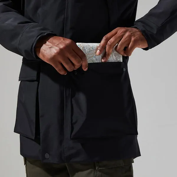 Men's Breccan Insulated Parka - Black