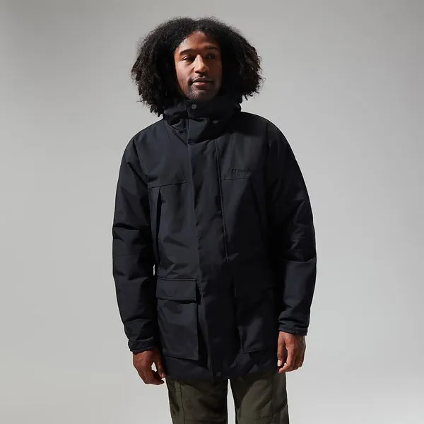 Men's Breccan Insulated Parka - Black