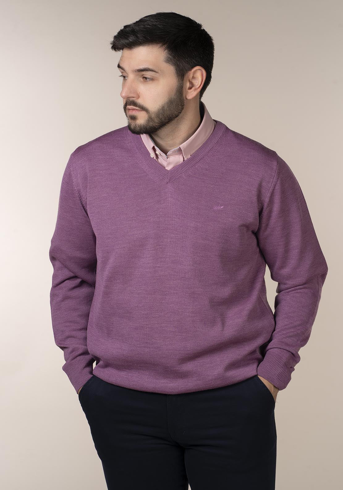 Mens V-Neck Jumper