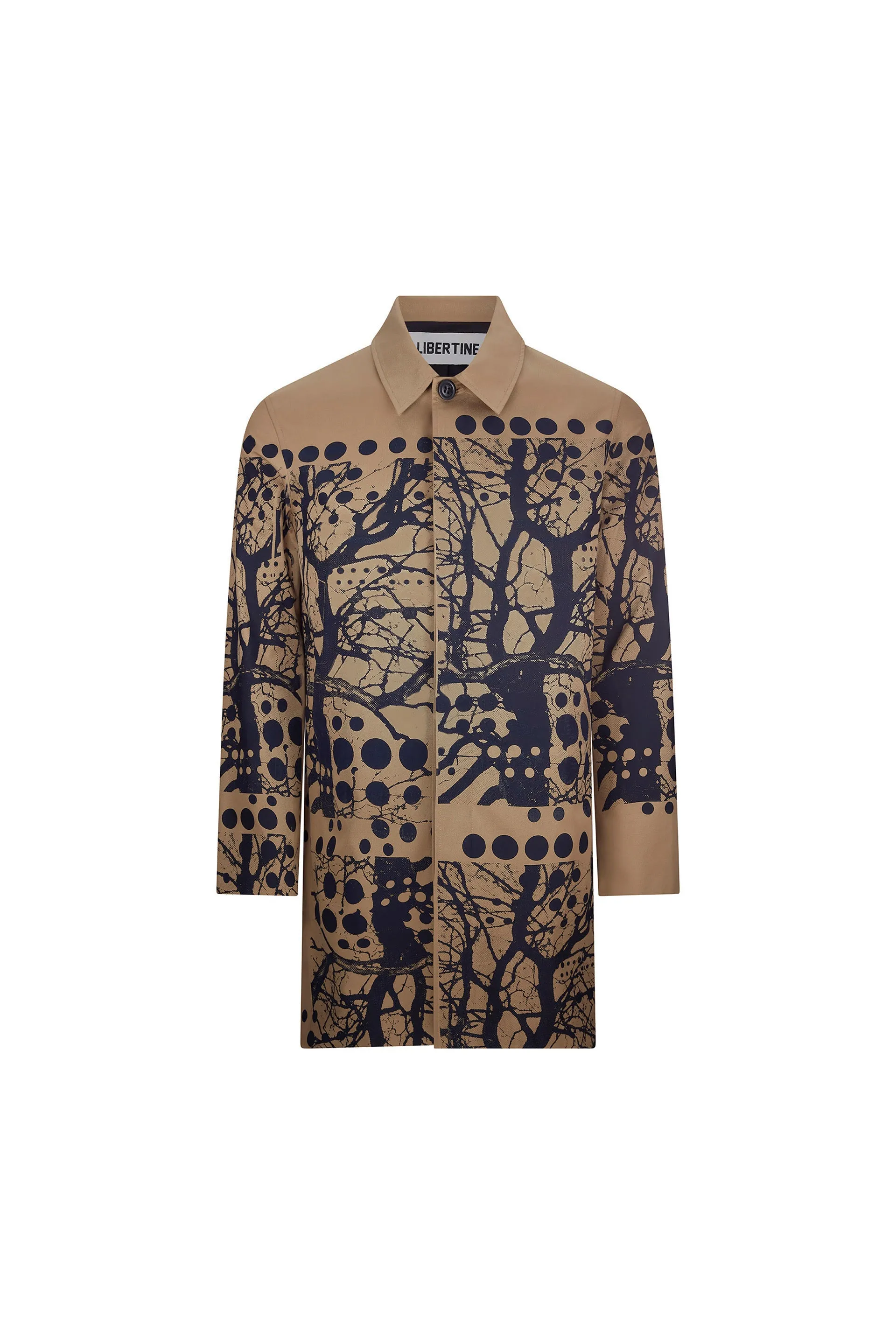 'MIDNIGHT DOTS' MAC COAT