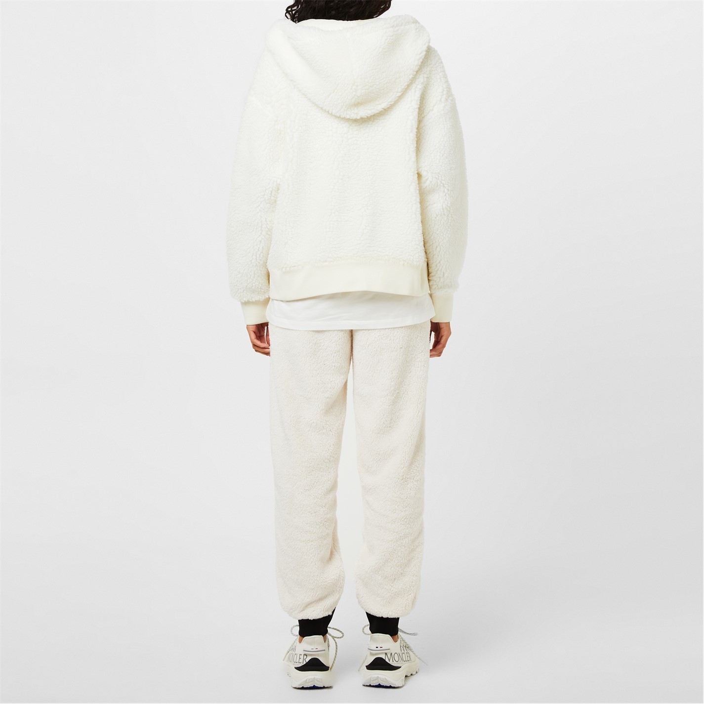 MONCLER  |Teddy Zip-Up Hoodie