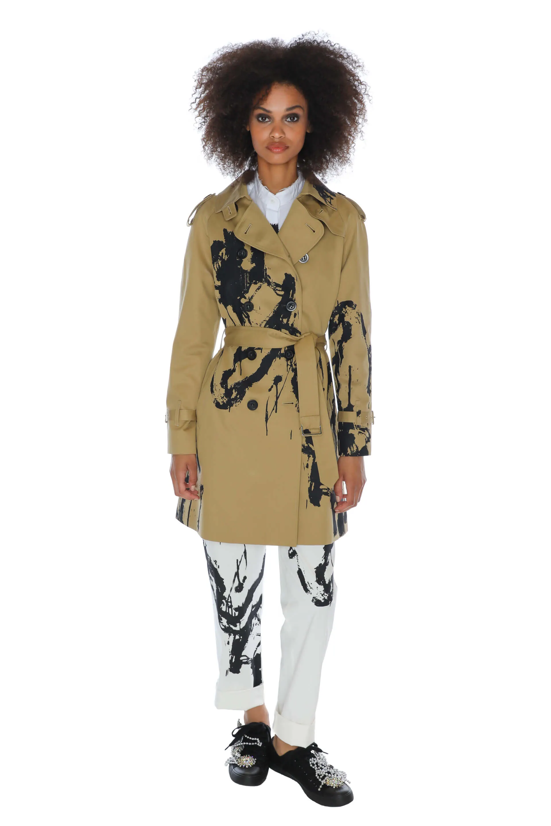 'NEO-EXPRESSIONISM' TRENCH COAT