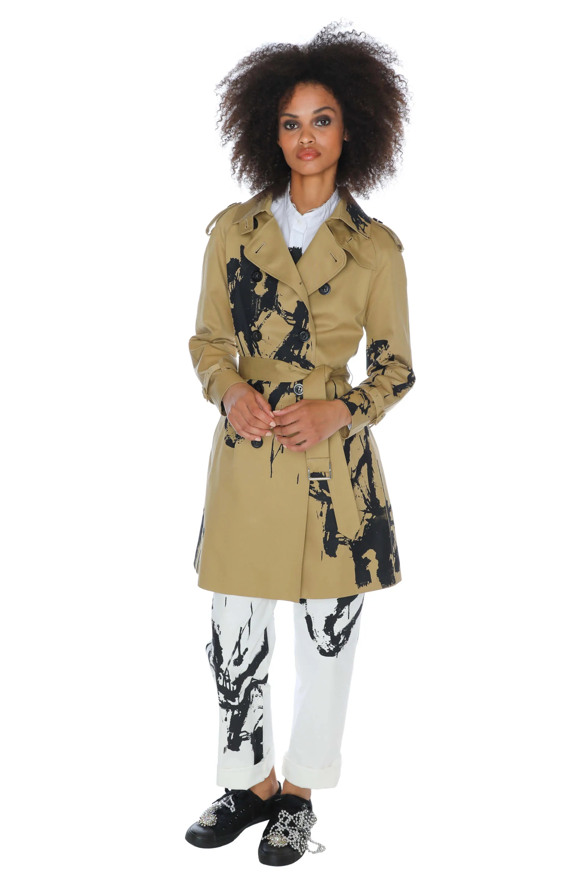 'NEO-EXPRESSIONISM' TRENCH COAT