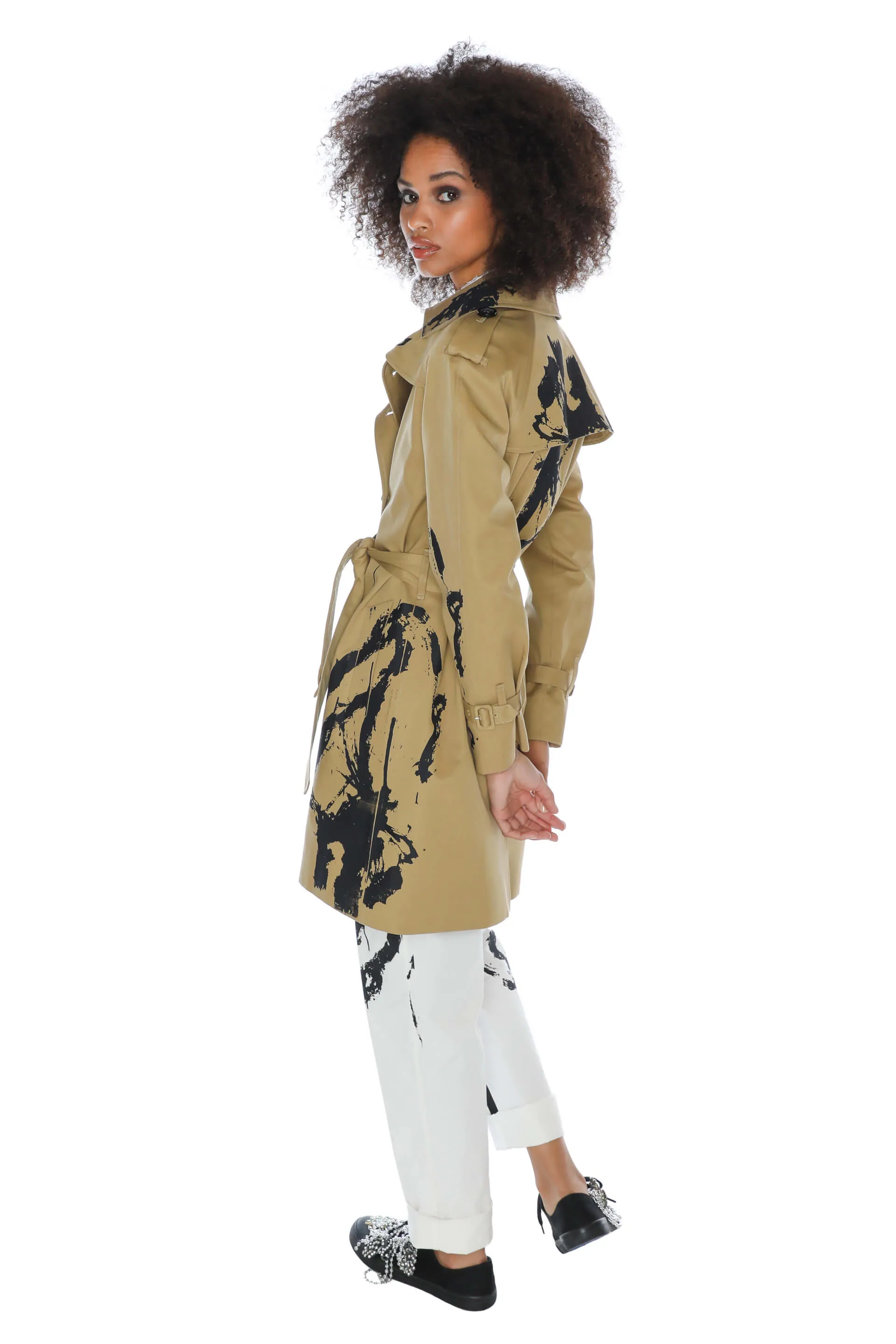 'NEO-EXPRESSIONISM' TRENCH COAT