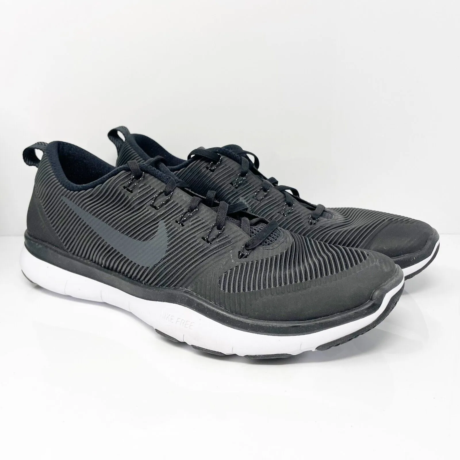 Nike Mens Free Train Versatility 833258-001 Black Running Shoes Sneakers Size 14