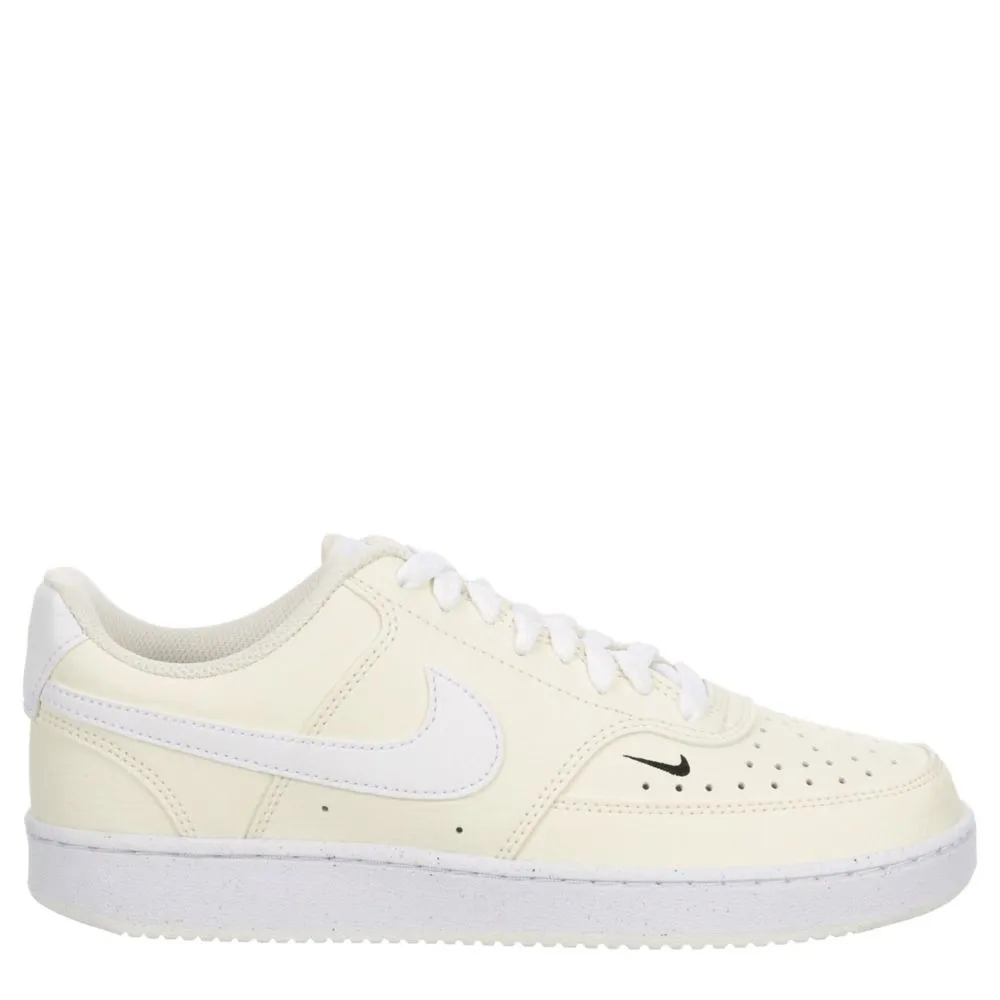 NIKE  WOMENS COURT VISION LOW SNEAKER