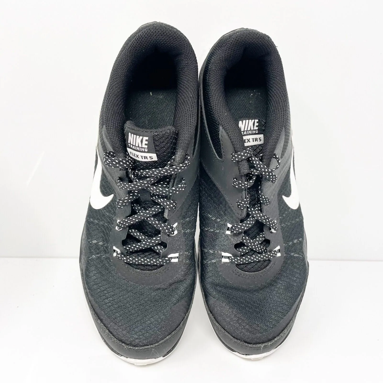 Nike Womens Flex Trainer 5 724858-001 Black Running Shoes Sneakers Size 8.5