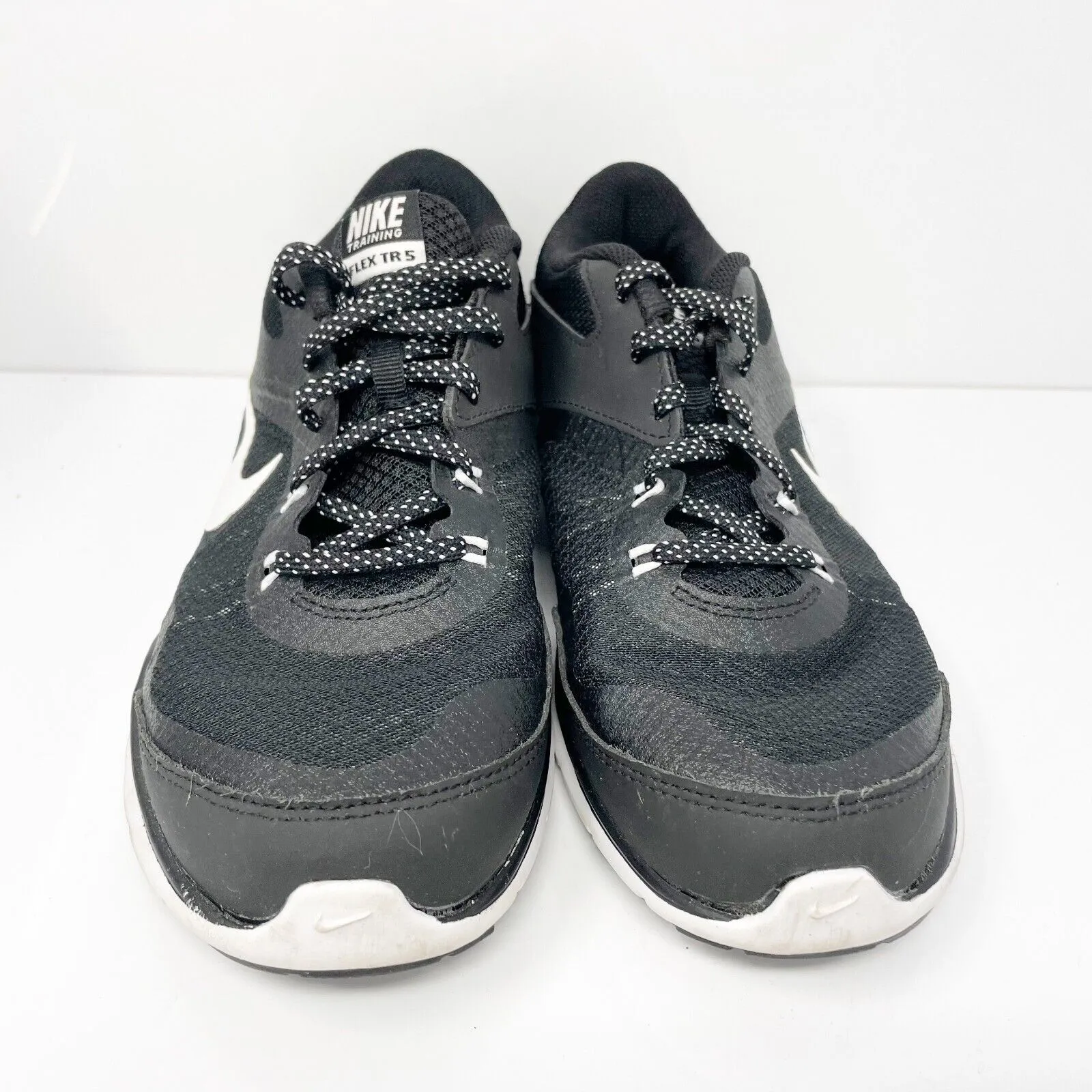 Nike Womens Flex Trainer 5 724858-001 Black Running Shoes Sneakers Size 8.5