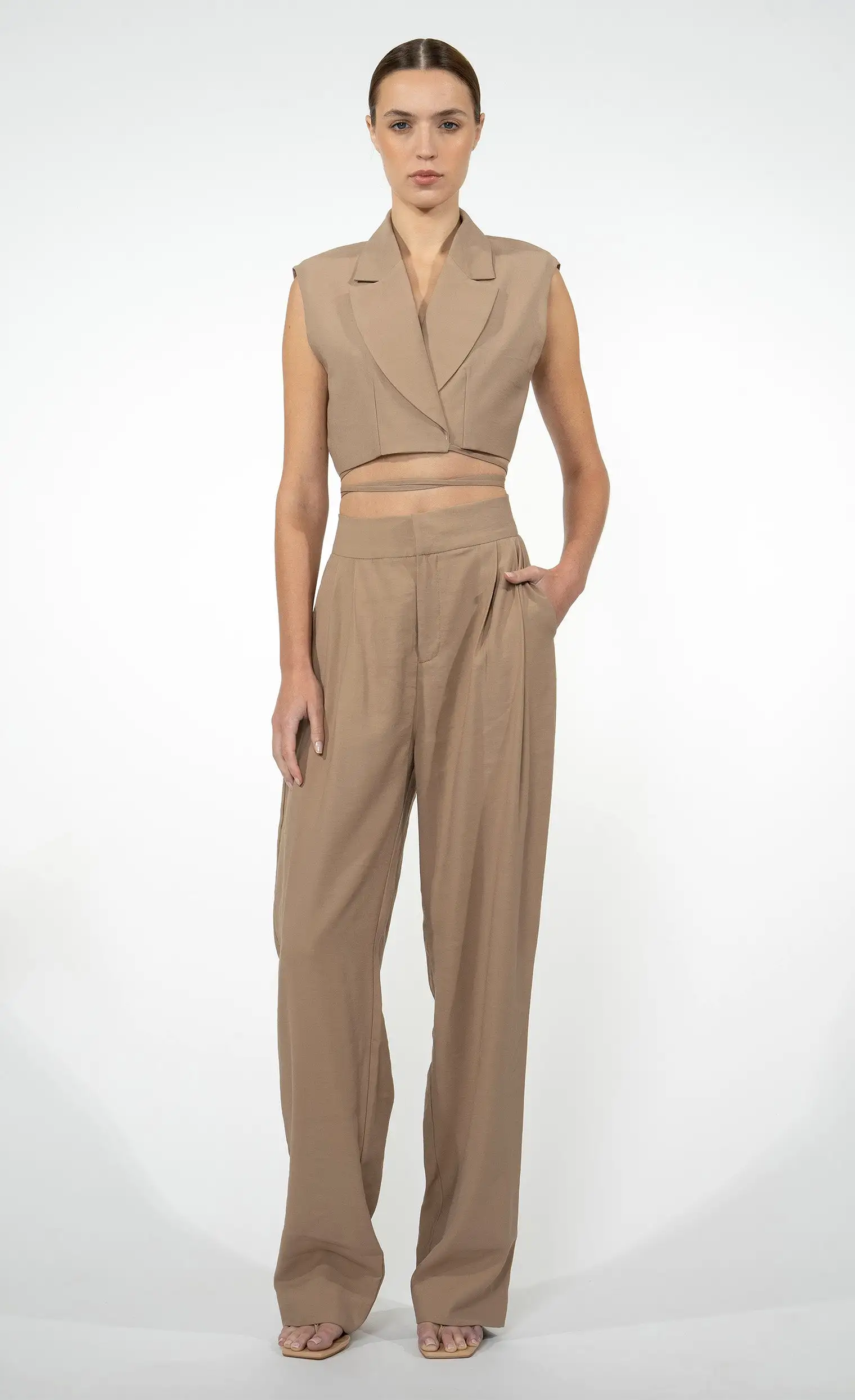 Nonchalant - Fallon Pant - Camel