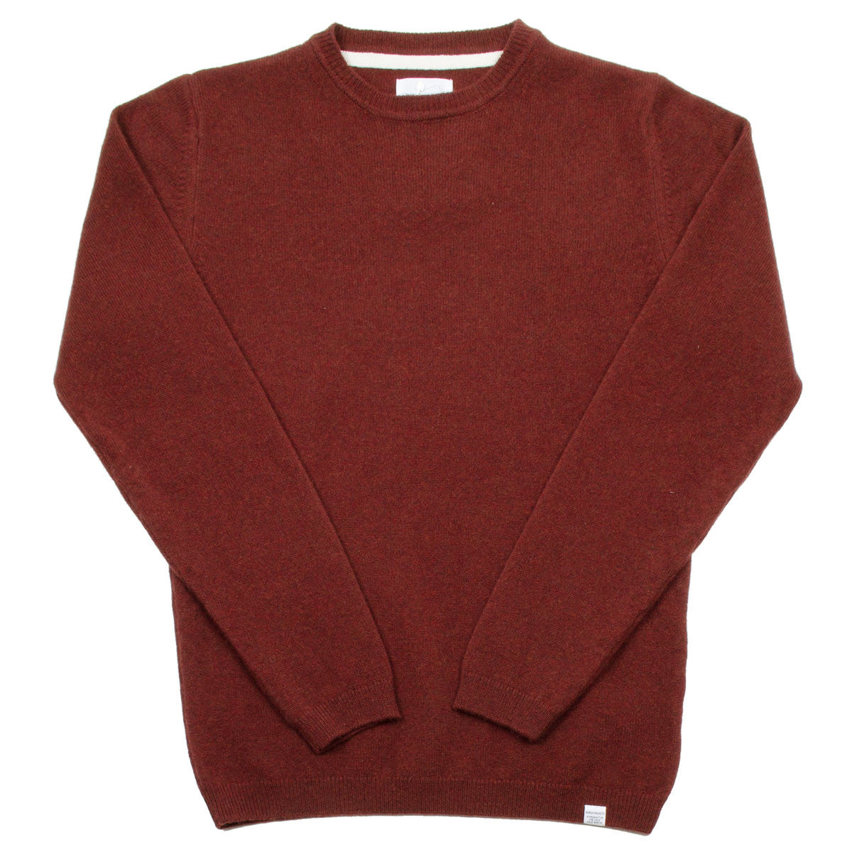 Norse Projects - Sigfred Lambswool Sweater - Red Clay