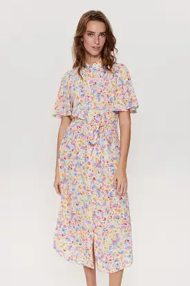 Numph Numilena Limelight Shirt Dress