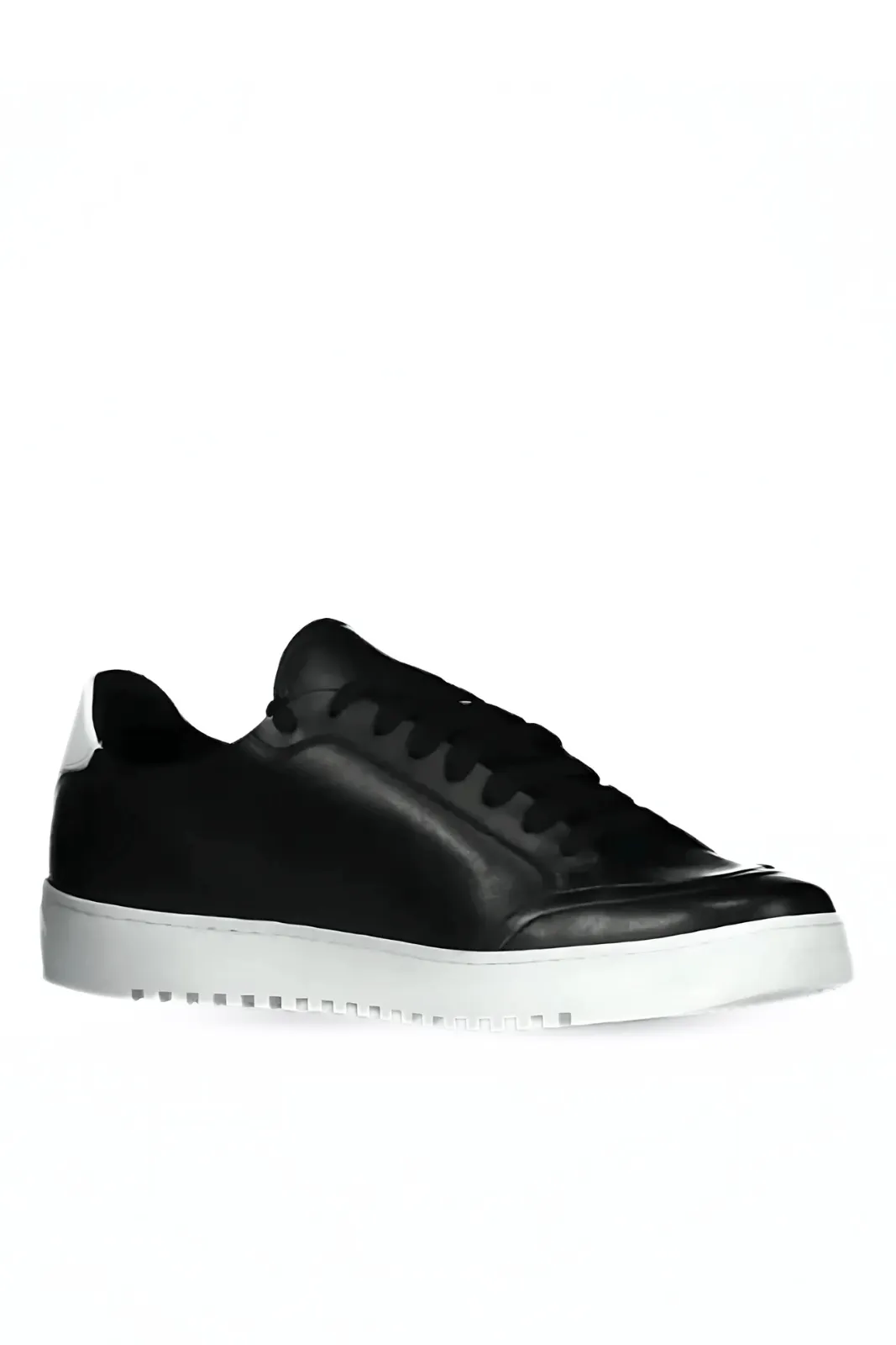 Off-White Arrows Leather low-top black white sneakers